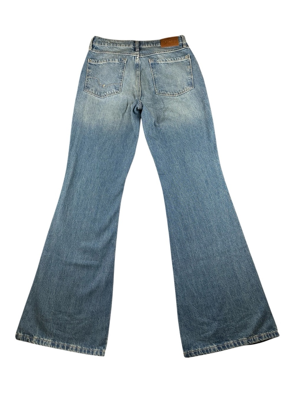 We The Free Jeans Womens 28 Faded Wash Flare Boho Western - Picture 3 of 9
